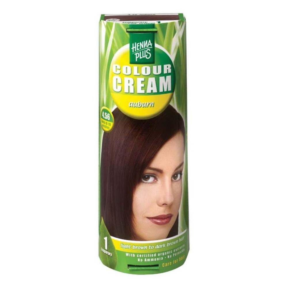 Henna Plus Haarfarbe Colour Cream - 4.56 Kastanie 60ml