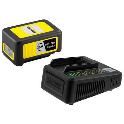 KÄRCHER Starter Kit Battery Power 36/25 Akku Starter-Set, 36 V/2,5 Ah, inkl. Schnellladegerät