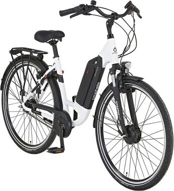 Prophete E-Bike Geniesser 22.EMC.20, 7 Gang Shimano Nexus Schaltwerk, Nabenschaltung, Frontmotor, 374 Wh Akku