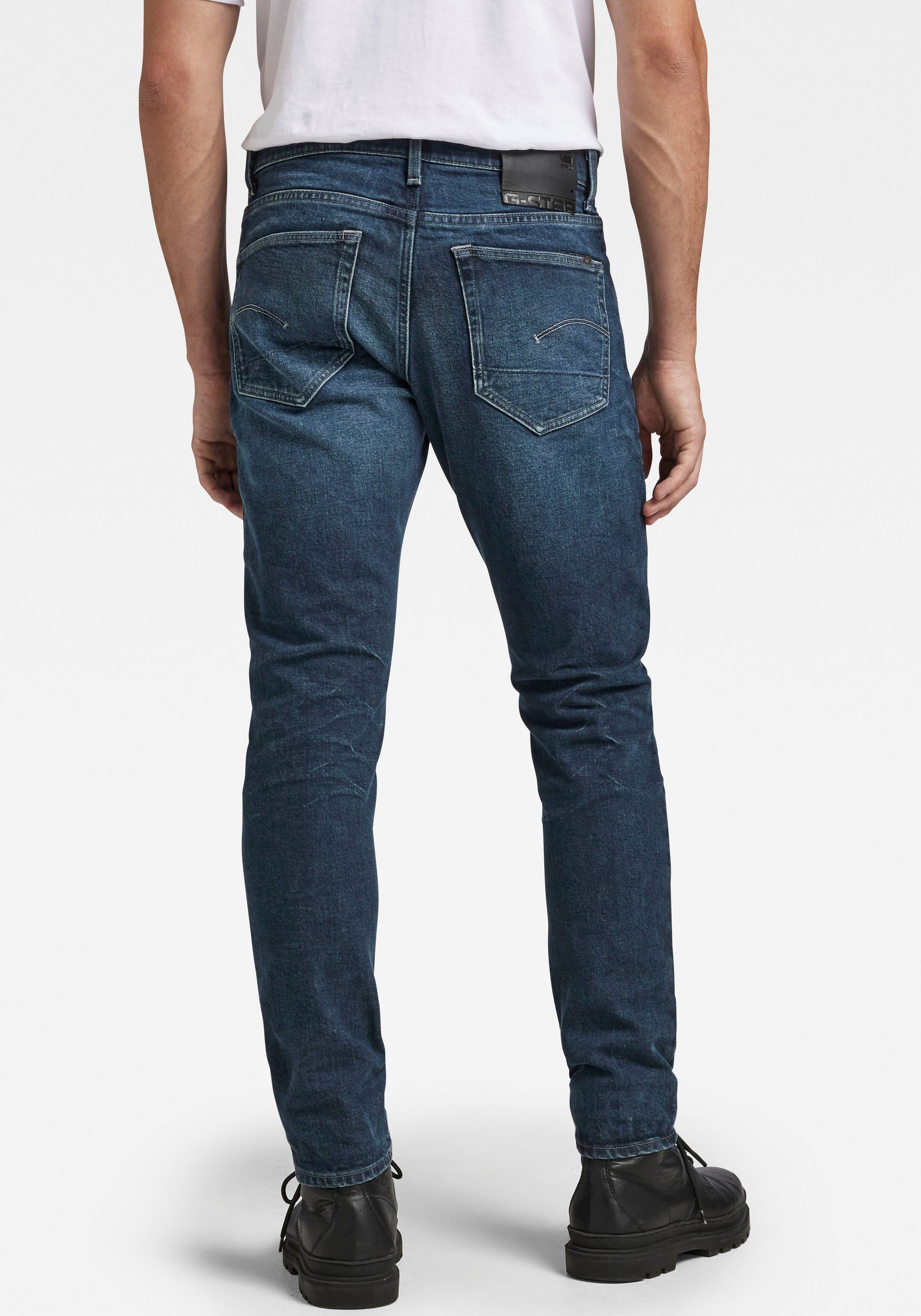 G-Star Slim-fit-Jeans in teal Slim worn RAW deep 3301