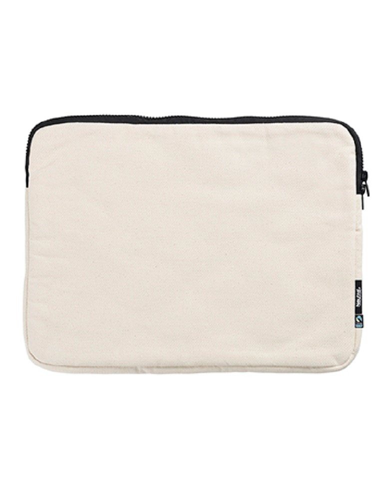 Neutral Laptoptasche 13 Zoll / 15 Zoll Notebook-Tasche aus 100%  Bio-Baumwolle, verschiedene Farben