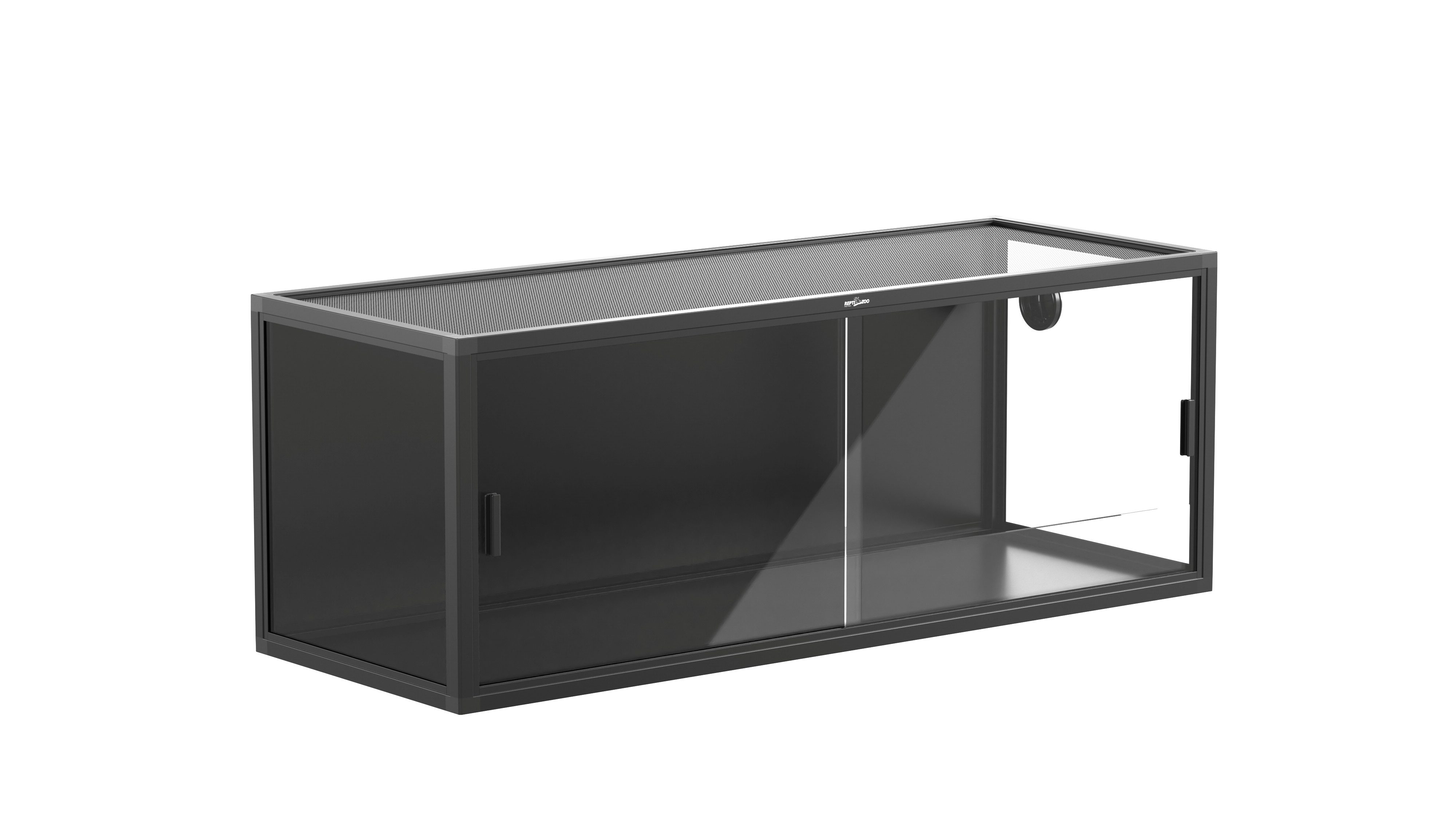ReptiZoo Terrarium ReptiZoo PC + PVC Terrarium mit Glasschiebescheiben 122x46x46 cm (RKA0