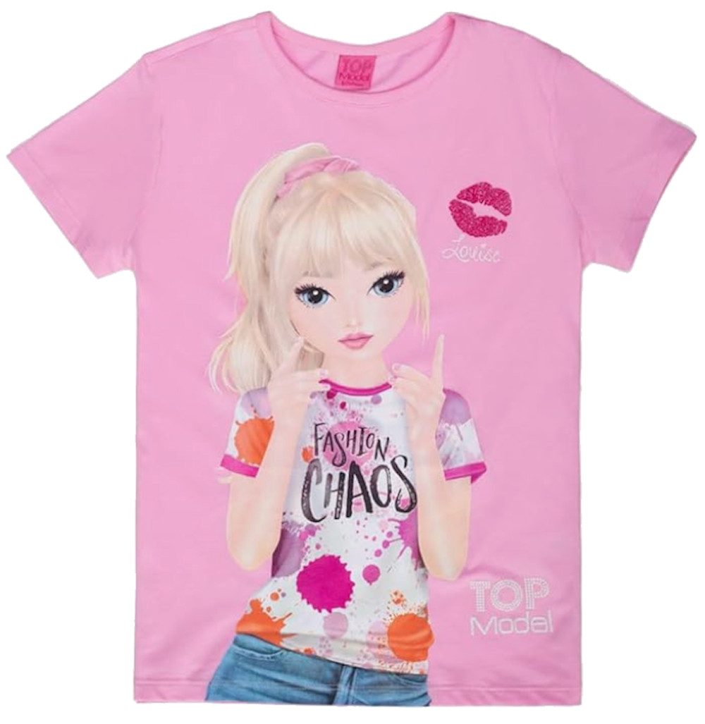 TOPModel T-Shirt TOPModel T-Shirt Louise pink frosting (1-tlg)