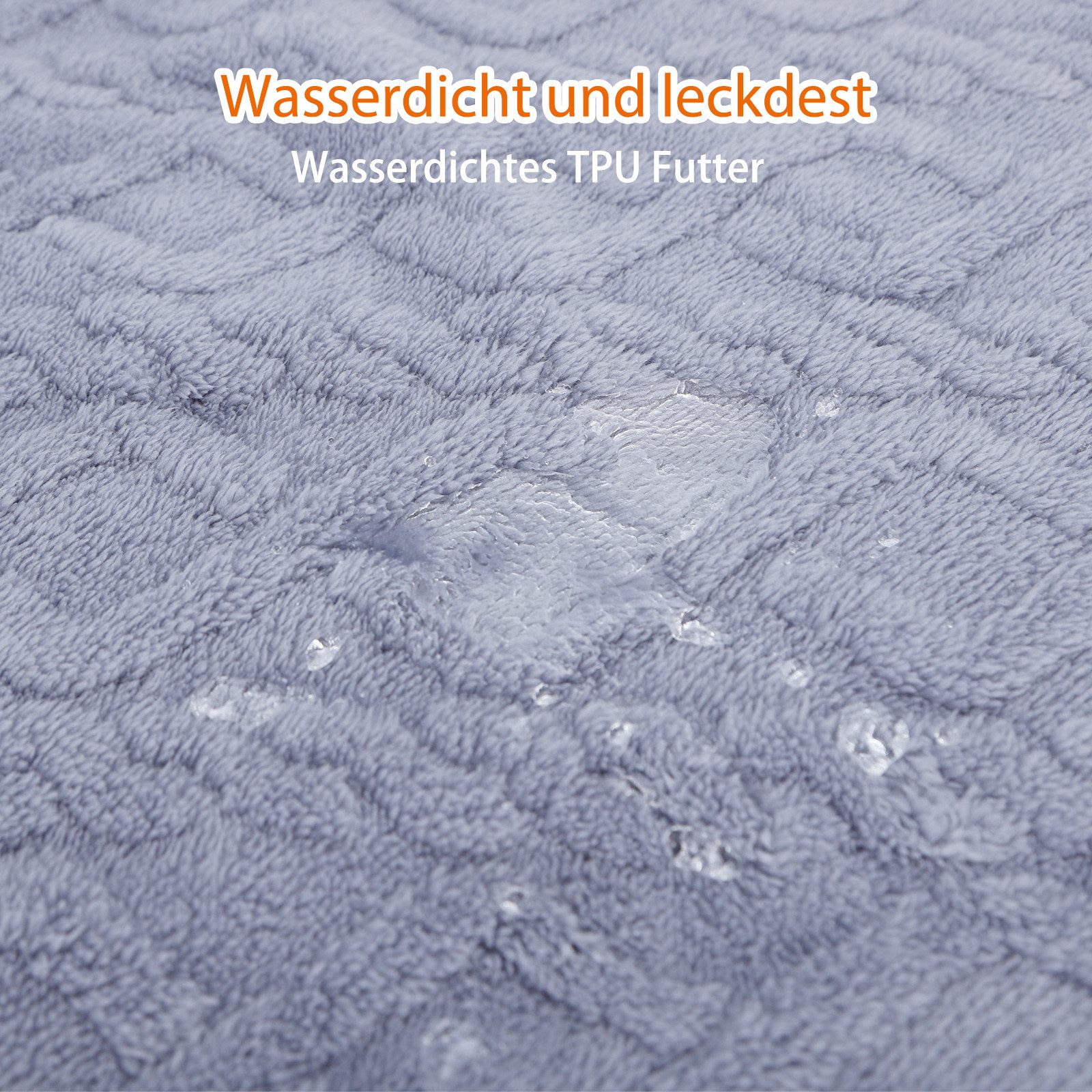 nobleza Hundematte Wasserdichte Hundedecke Flauschig und Weich Outdoor Hundedecke