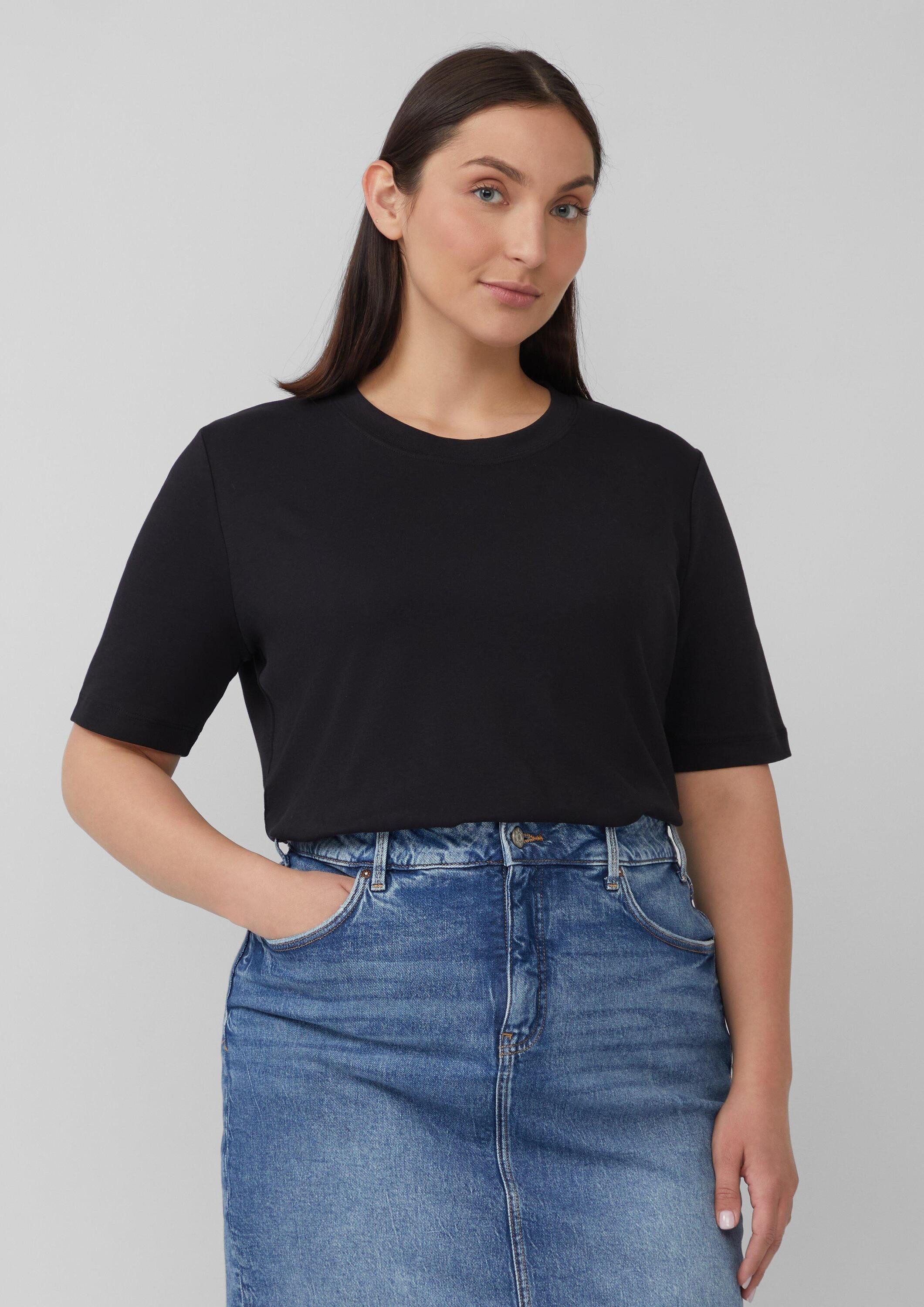 s.Oliver Kurzarmshirt T-Shirt (1-tlg) günstig online kaufen