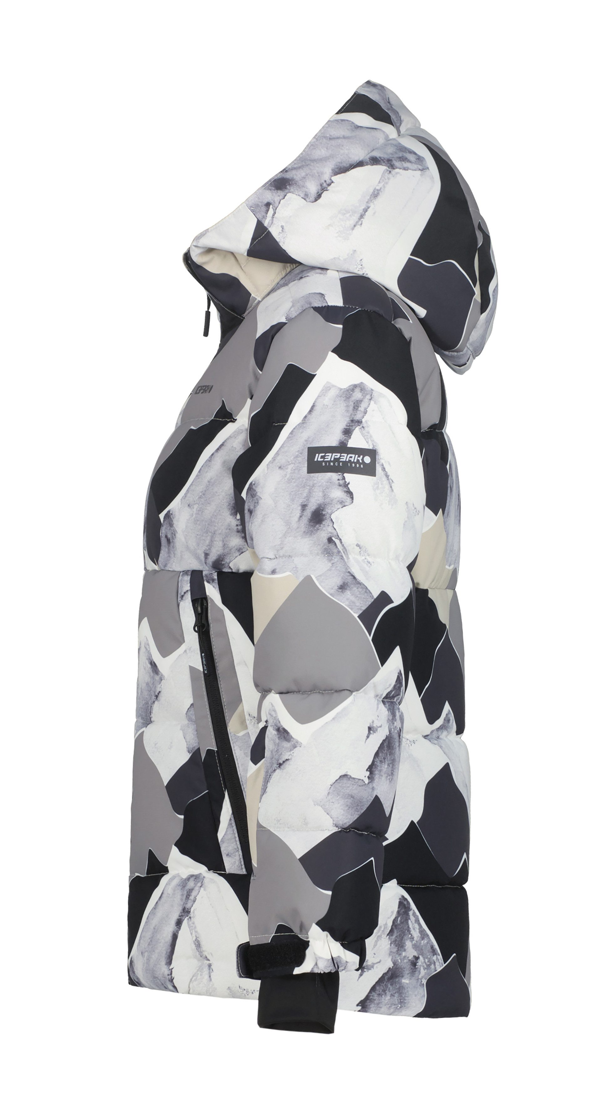 Icepeak Skijacke ICEPEAK LAAGE JR mit festem Schneefang, atmungsaktiv, wasserdicht