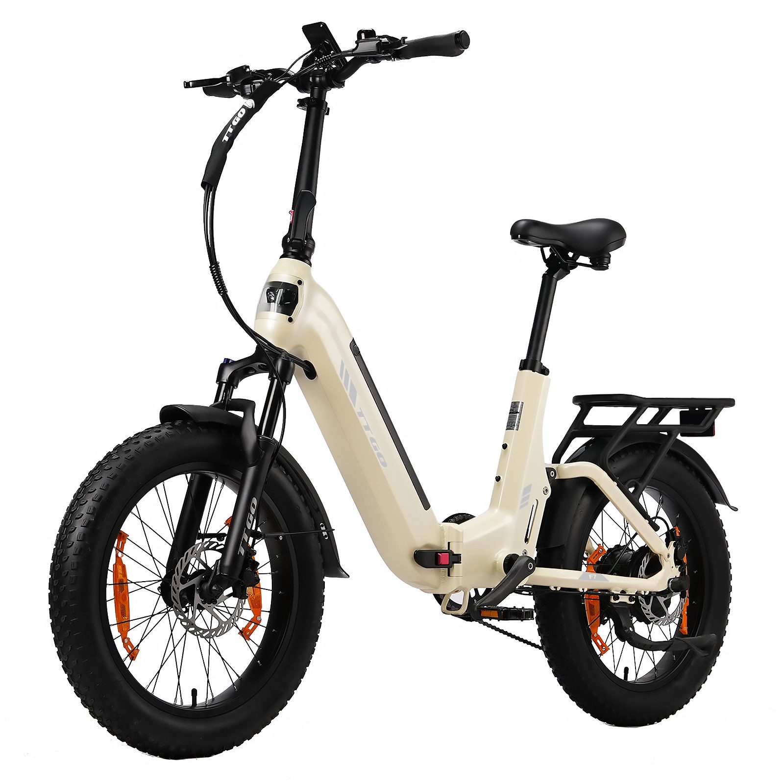 E-Bike Cityrad 20 Zoll, Fully, Vollfederung, 70Nm, max.120km, 150kg Damen u. Herren
