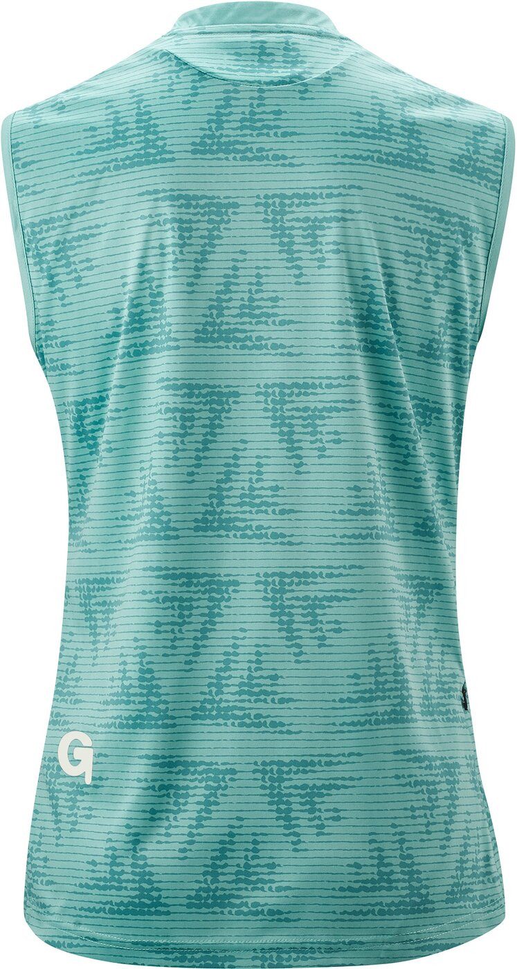 Gonso Radtrikot Agneda Da-Bikeshirt-OA-HZ PALE TURQUOISE