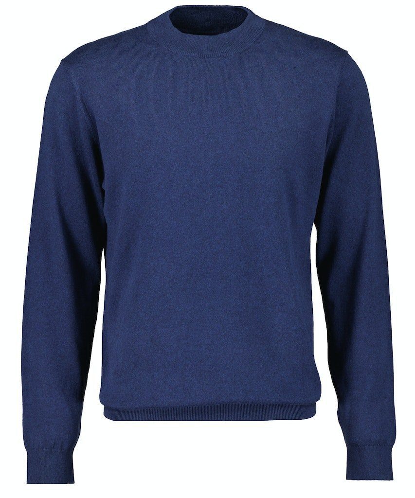 RAGMAN Strickpullover Ragman / He.Pullover / Pullover mock neck 070 MARINE | Strickpullover