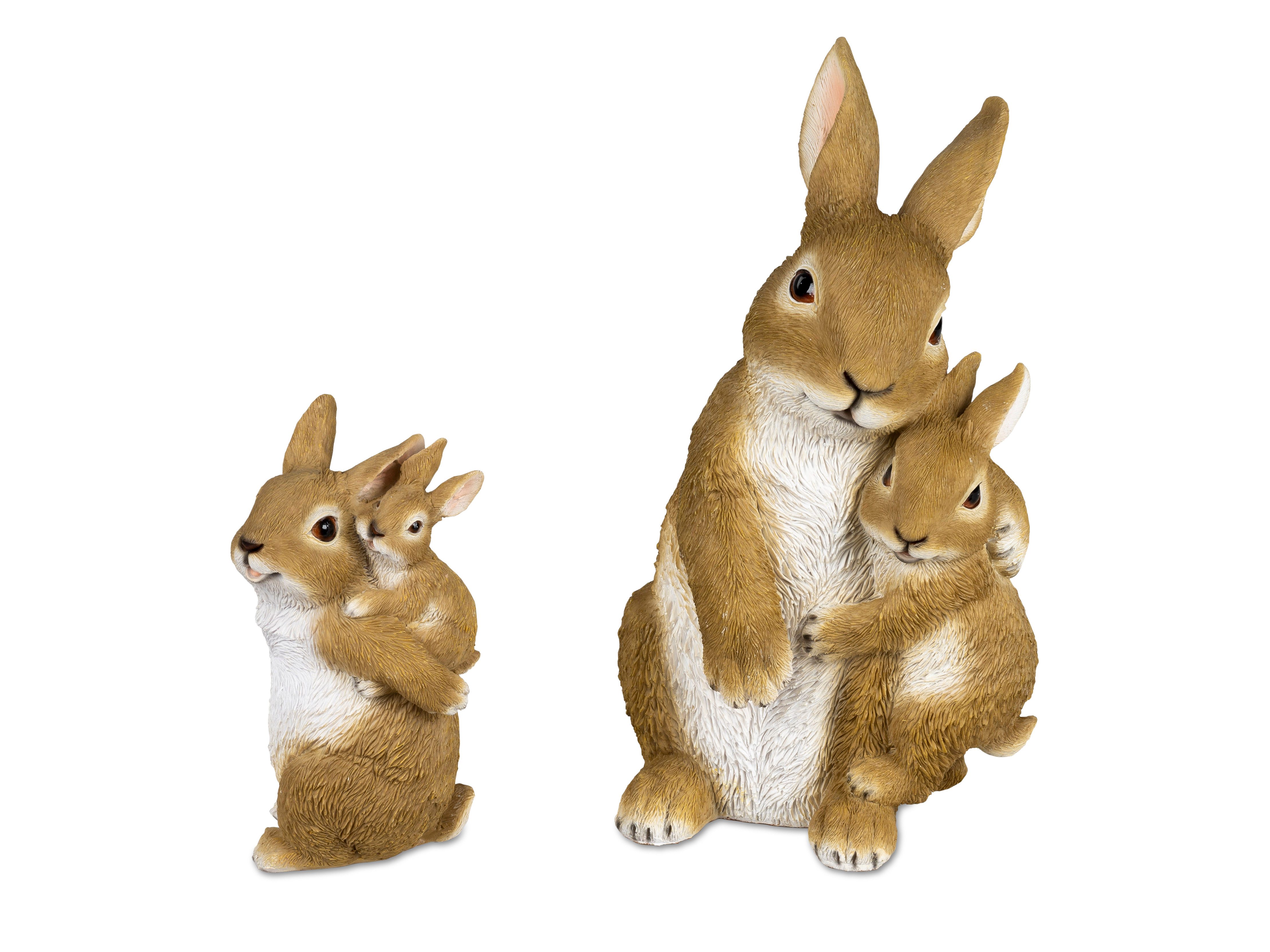 formano Dekofigur Osterzeit, Höhe: 26cm, Farbe: Braun, Motiv: Hase