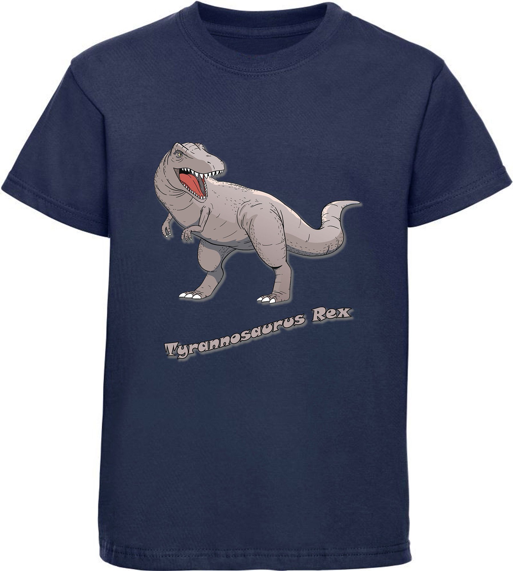 T-Shirt bedrucktes Kinder T-Shirt mit Tyrannosaurus Rex