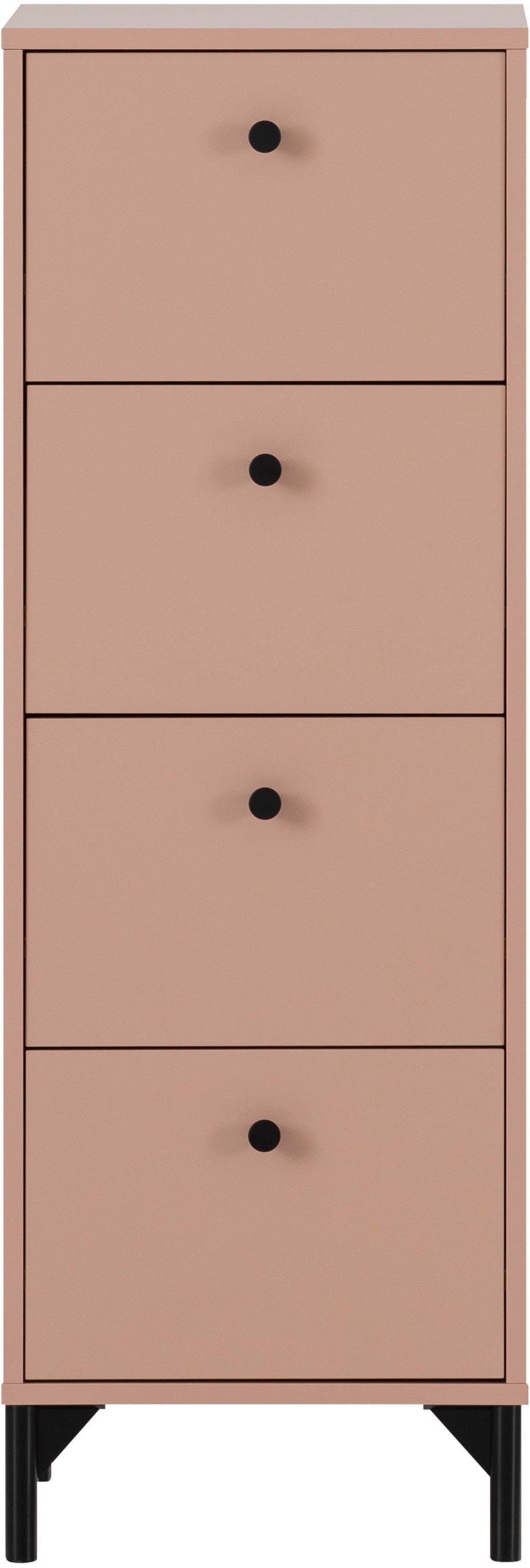 Schildmeyer Kommode Smash, Kommode,melaminharzbeschichtet, Made in Germany, B: 40 cm, Solide Verarbeitung - Dieses Produkt ist in Deutschland gefertigt