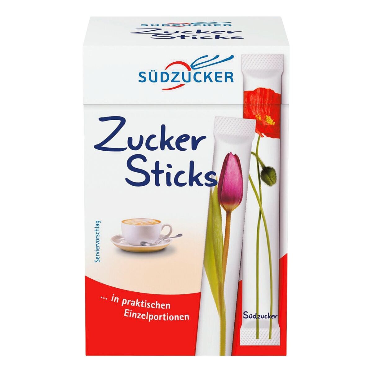 SUEDZUCKER Zucker Zucker Sticks, 50 x 5 g