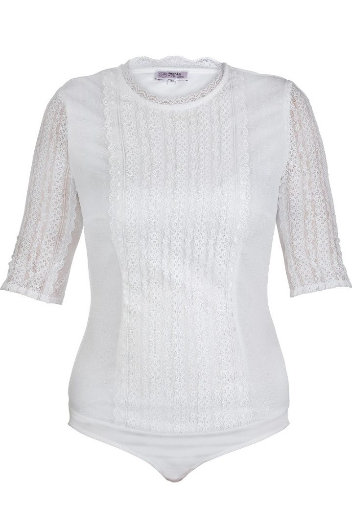 MarJo Blusenbody Blusenbody - EVINA-NOVA - offweiß