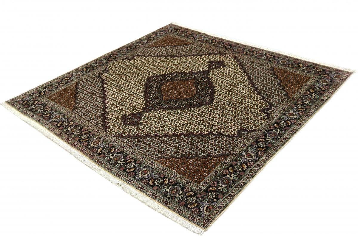 Orientteppich Täbriz Mahi Handgeknüpfter 196x201 rechteckig, / Trading, Orientteppich Höhe: Perserteppich, 7 Nain mm