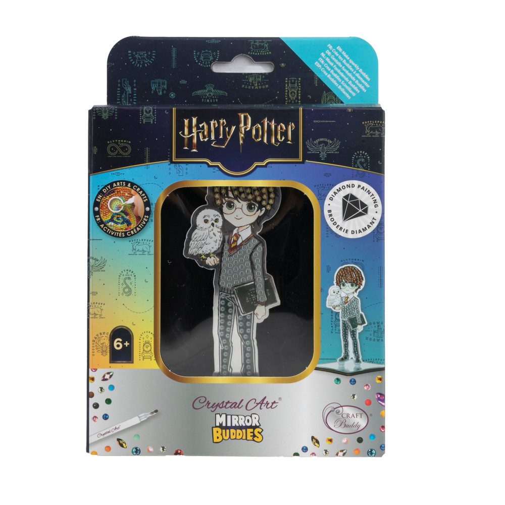 CRAFT Buddy Kreativset Harry Potter - Crystal Art - Mirror Buddies - Harry