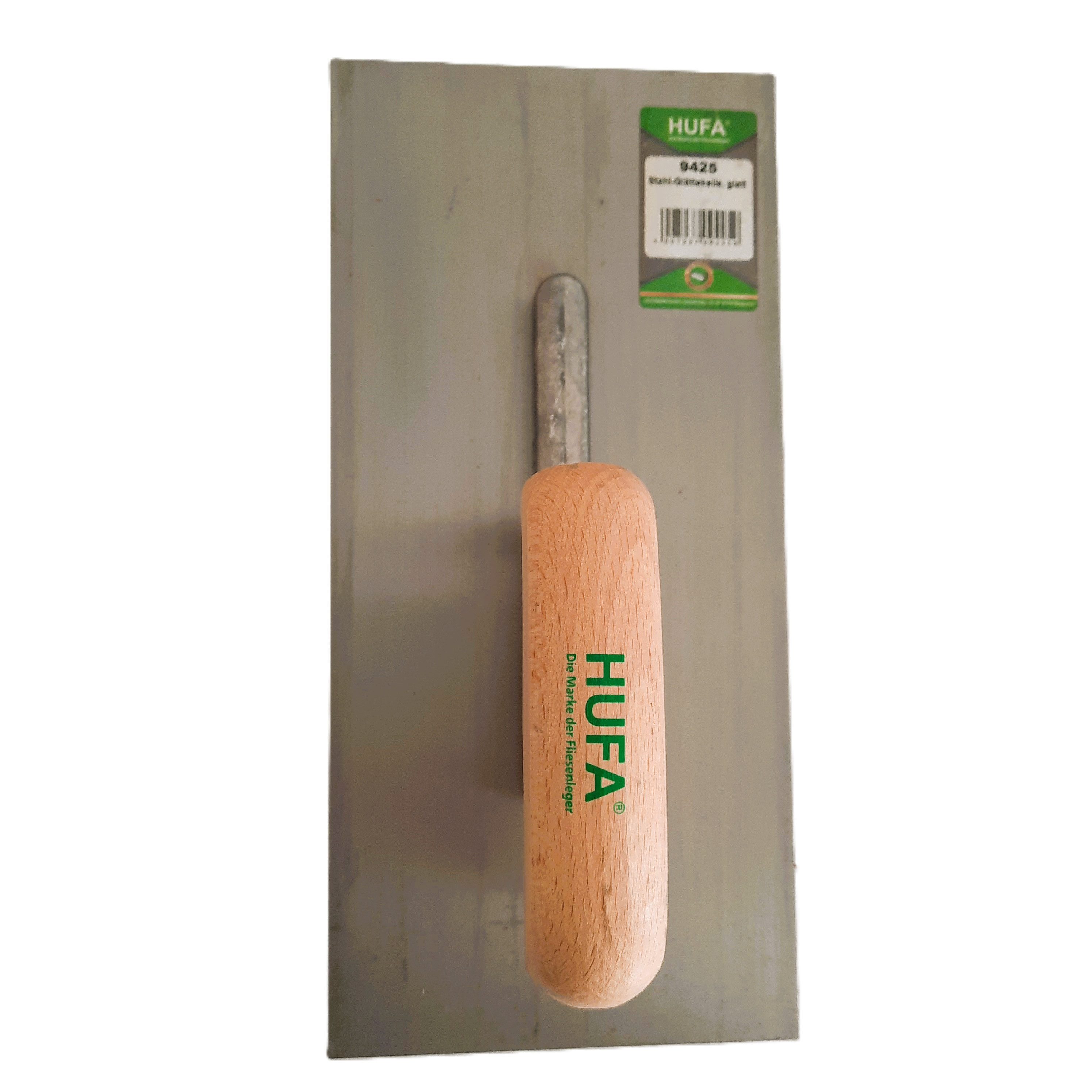 Hufa Glättekelle Hufa Glättekelle Stahl Holzgriff 280mm x 130mm ohne Zahnung