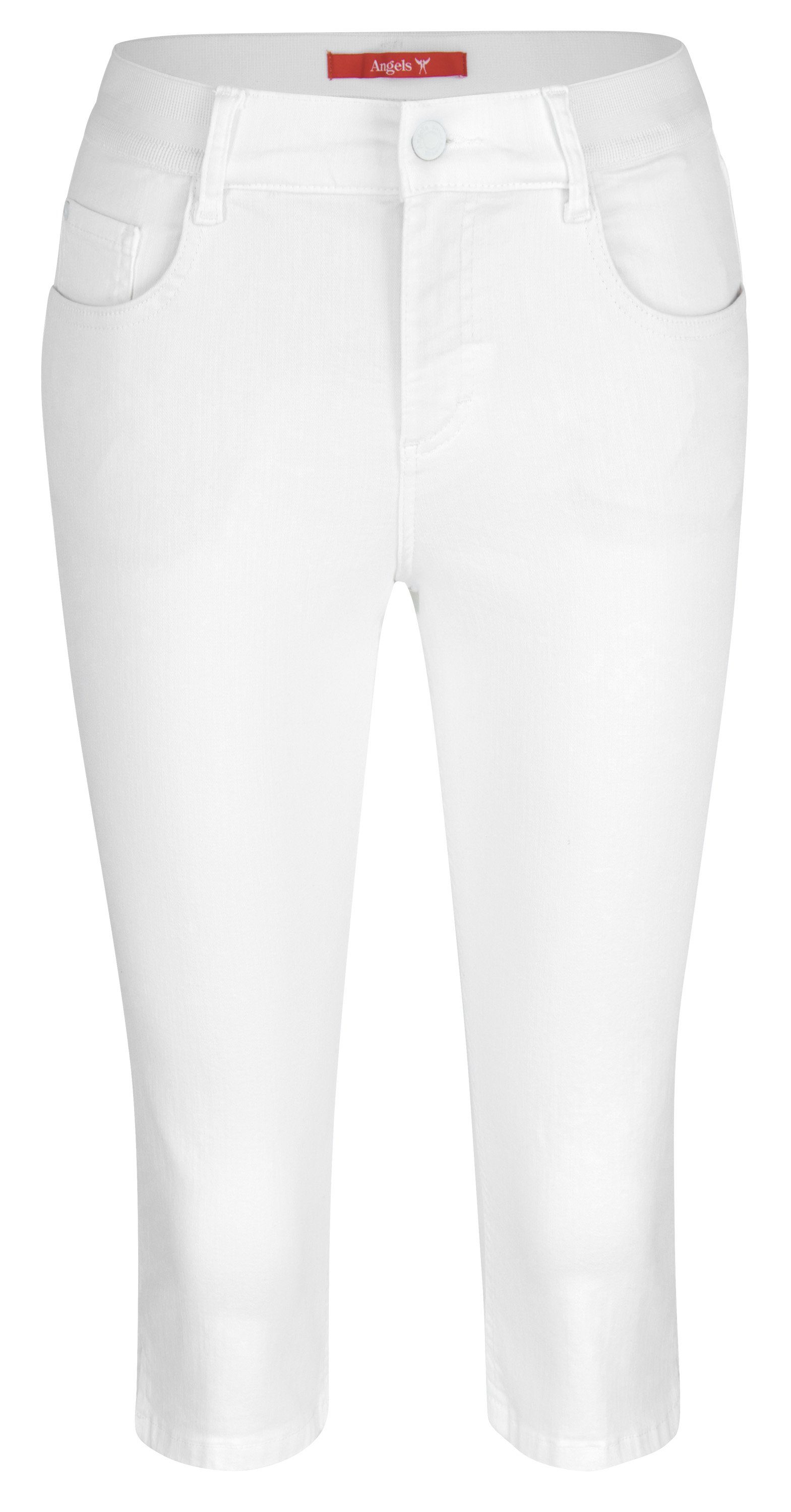 ANGELS Stretch-Jeans ANGELS JEANS ONE SIZE 3/4 CAPRI white 399 433700.70