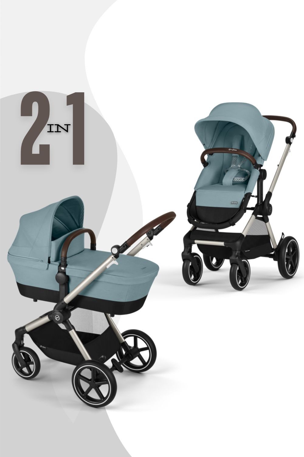 Kombi-Kinderwagen Cybex EOS Lux Kinderwagen 2-in-1