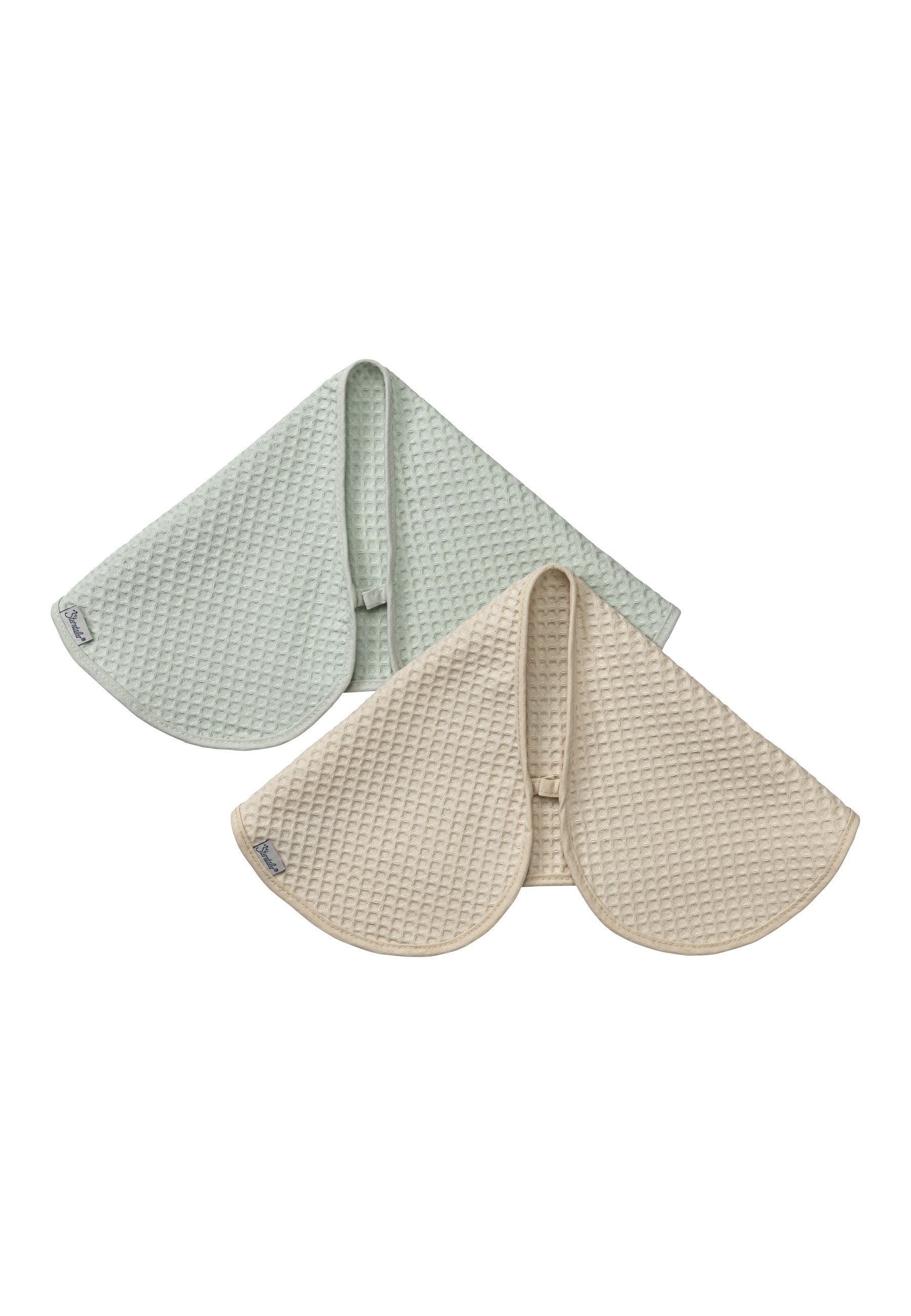 Sterntaler® Halstuch Sterntaler® Spucktuch 2er-Pack ENTE Edda, (2er-Pack, 1-St), 2 in 1 Spucktuch und Lätzchen