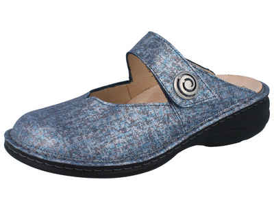 Finn Comfort Canaro, blau Clog