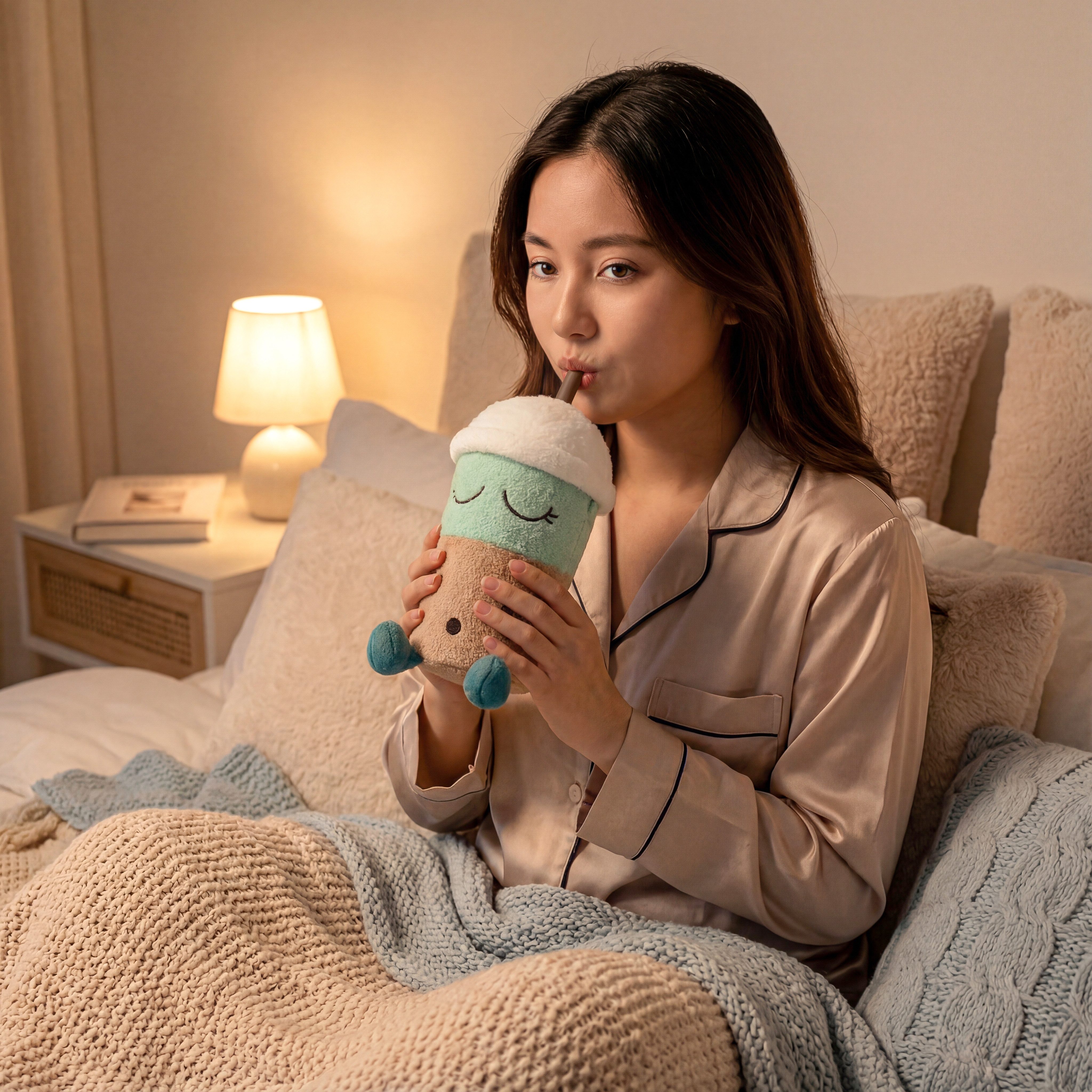 ASOBU Trinkflasche Kindertrinkflasche BEANIE THE BUZZ FUZZIE 360ml