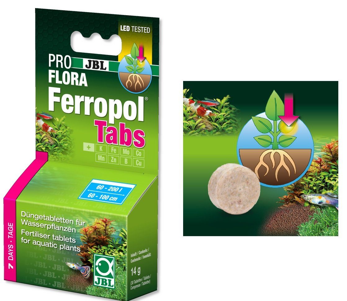 JBL GmbH & Co. KG Aquarien-Substrat JBL PROFLORA Ferropol Tabs Pflanzendüng günstig online kaufen