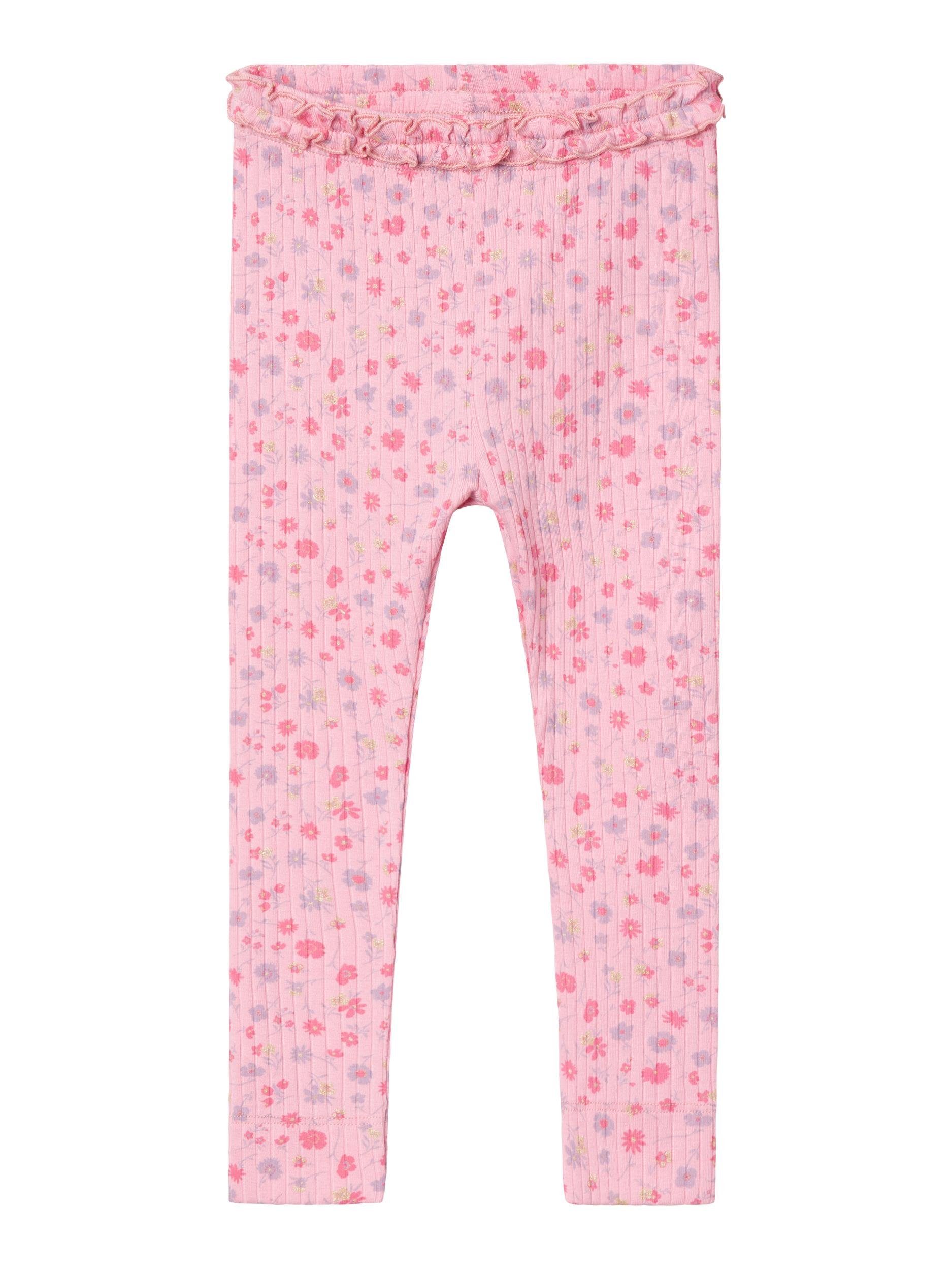 LEGGING XSL Name NMFOLEA candy pink Leggings It