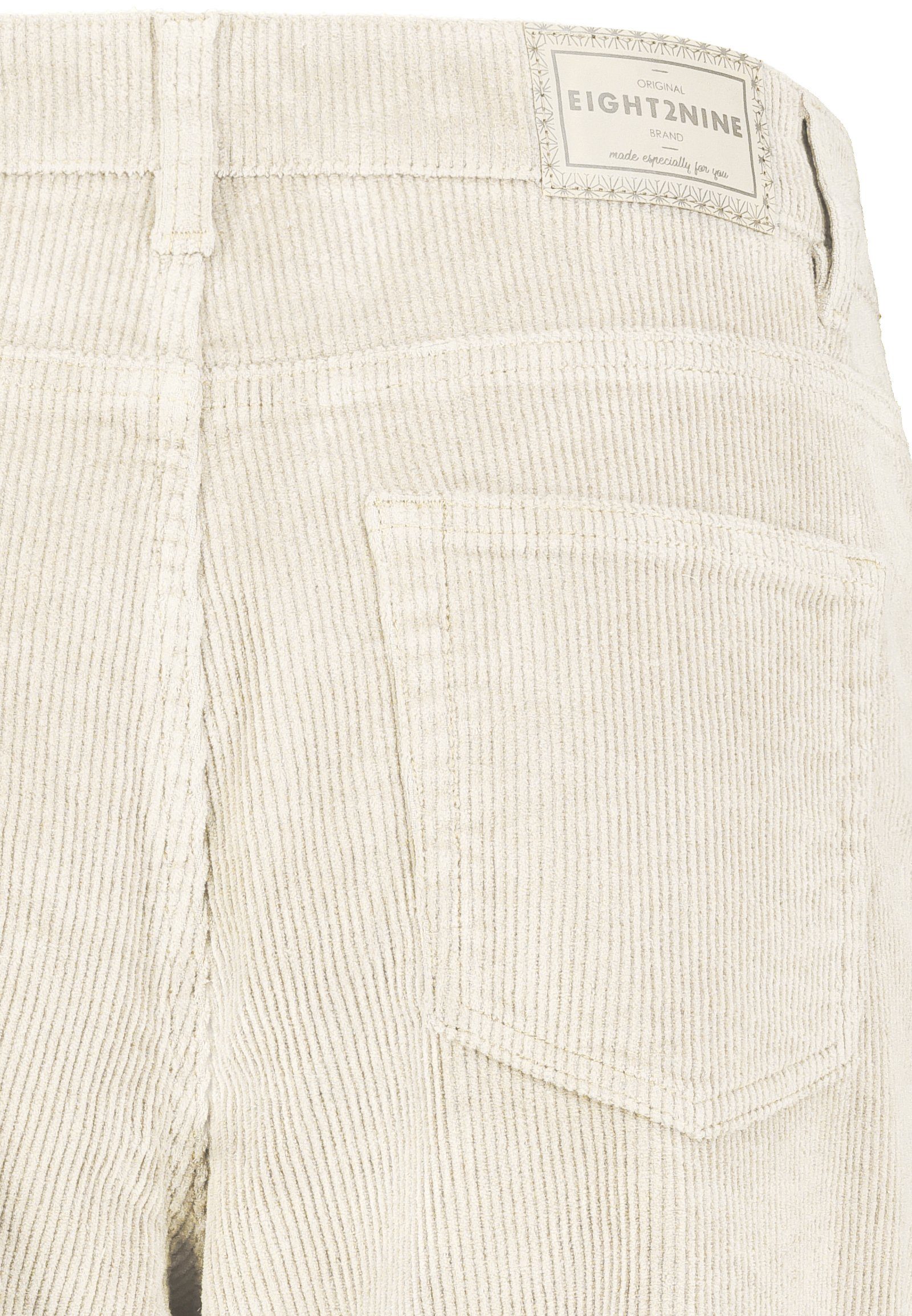 light-beige Hose Stoffhose Cord Eight2Nine Culotte