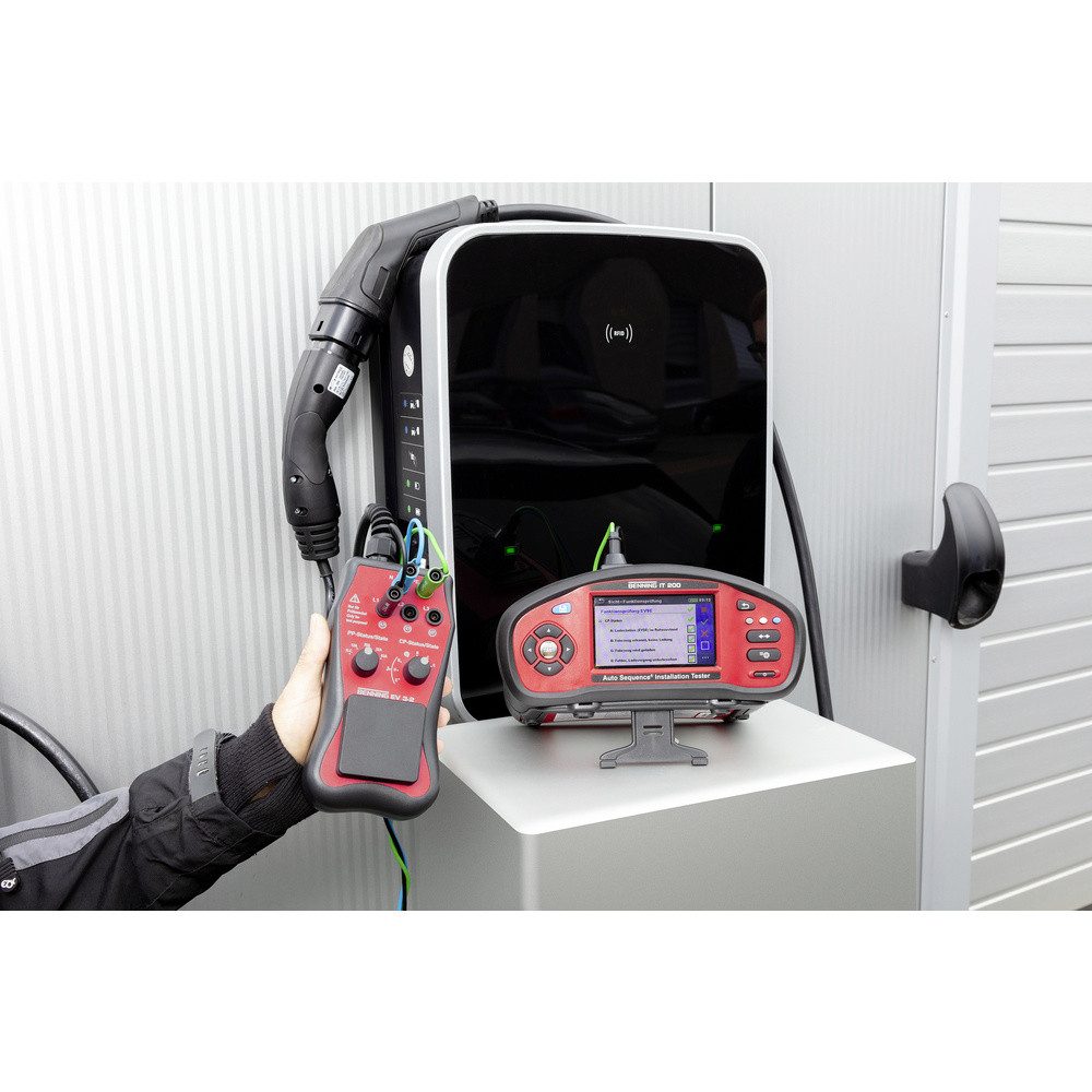 Benning Spannungsprüfer Benning IT 200 Installationstester VDE-Norm 0100-600, 0105-100, (IT 200)