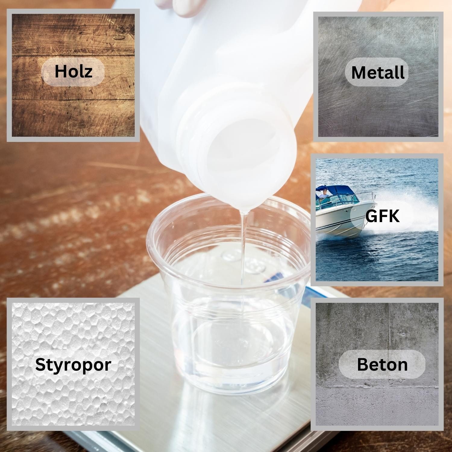 DD Composite Epoxidharz 500g Epox 4307 + 300g Härter 1203-F