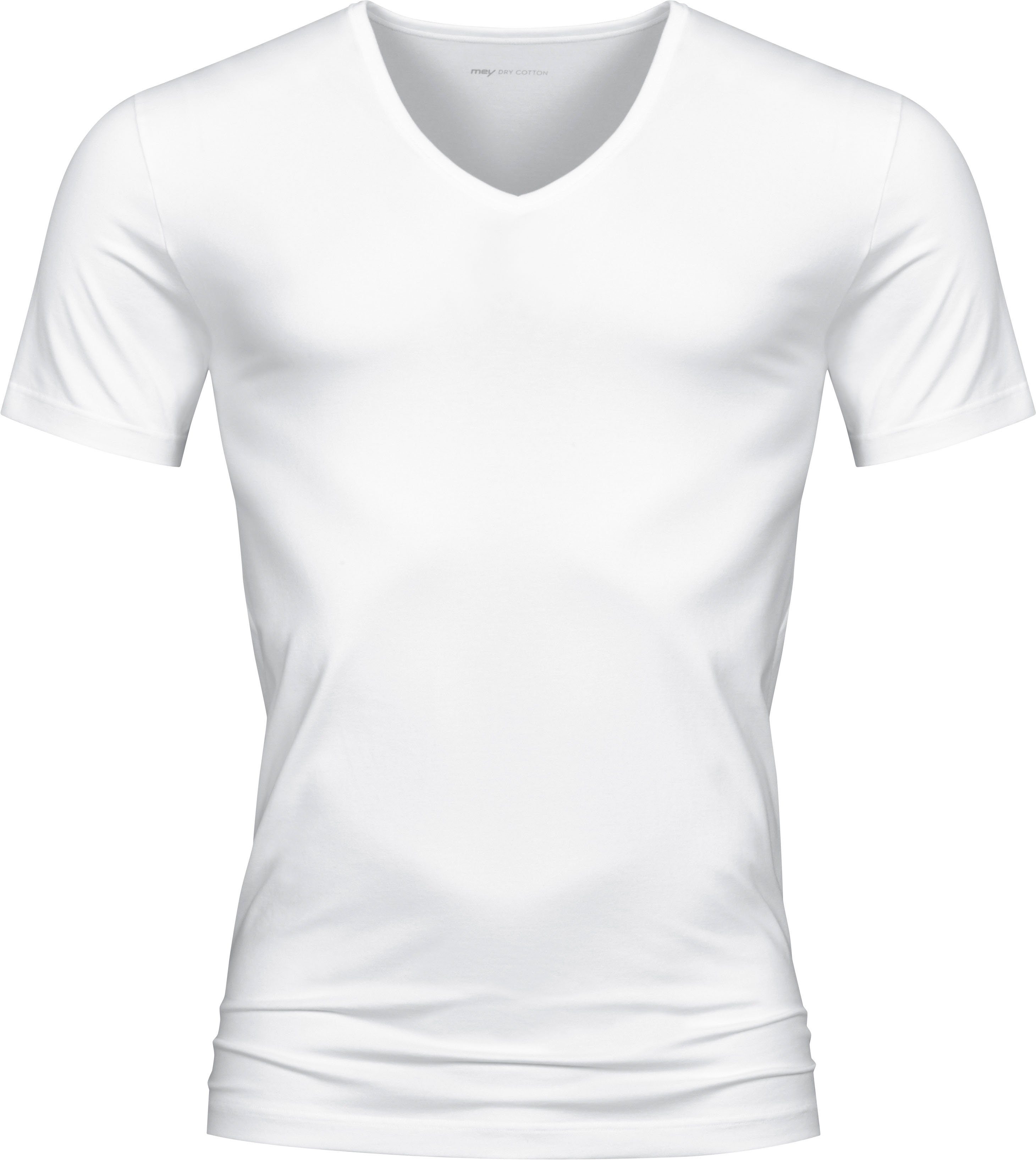 Mey Unterziehshirt Dry Cotton mit V-Ausshnitt und Halbarm