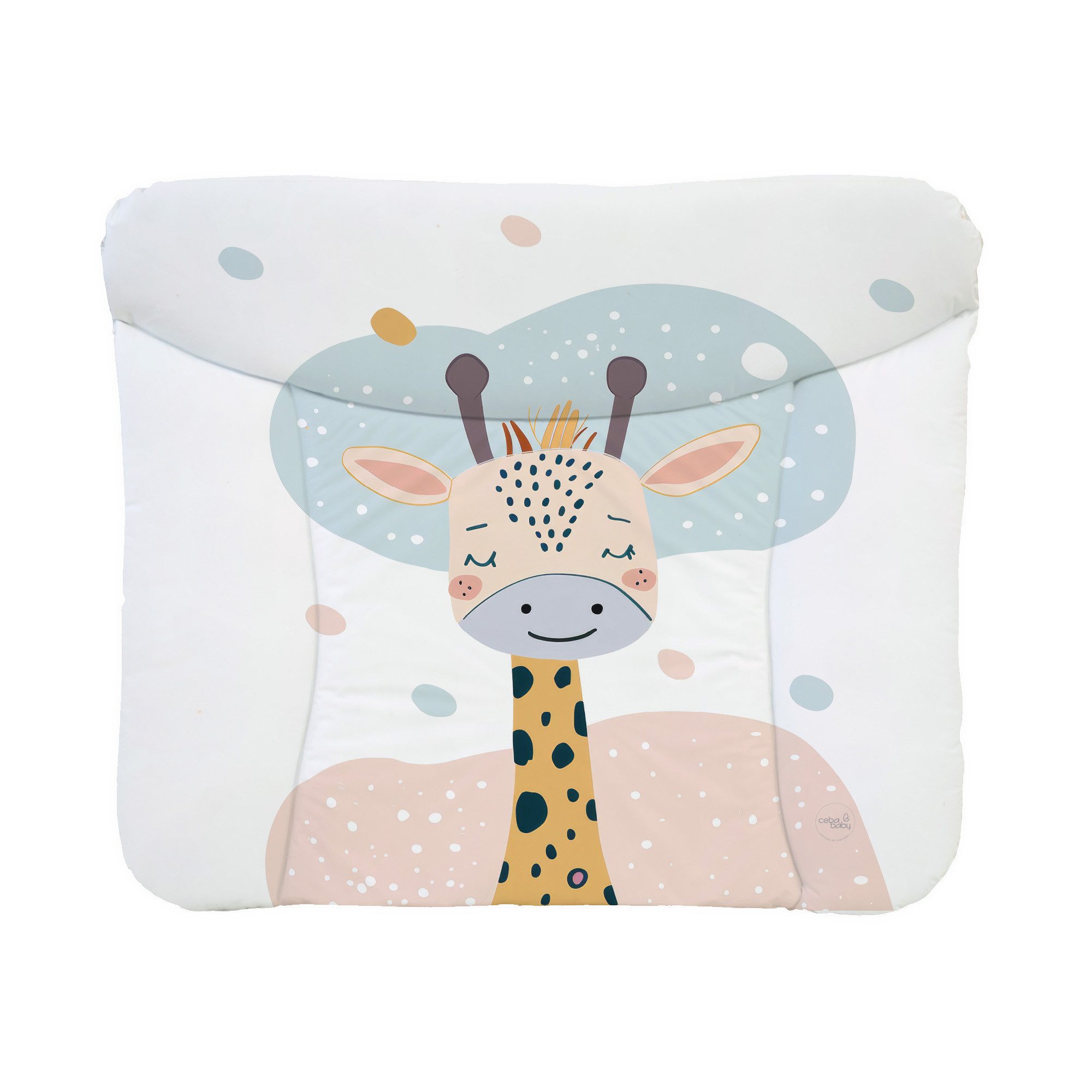 CEBA BABY Wickelauflage Weiche Wickeltischauflage 50 x 70 cm, 72 x 75 cm, 85 x 72 cm, Wickelauflage für Junge und Mädchen - Wasserdicht, abwaschbar