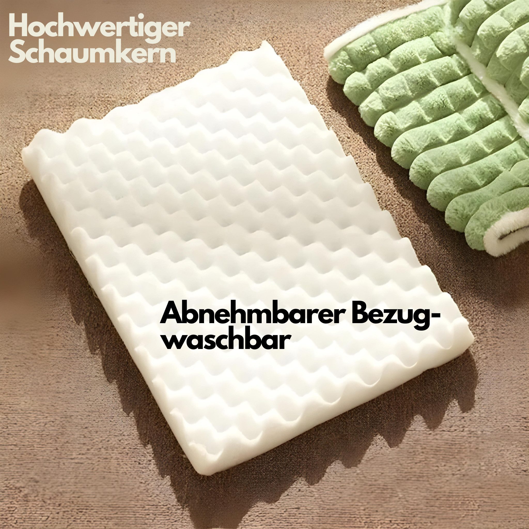 HS.SUPPLY Hundematte kuschelweiches Hundebett, waschbarer Bezug, günstig online kaufen