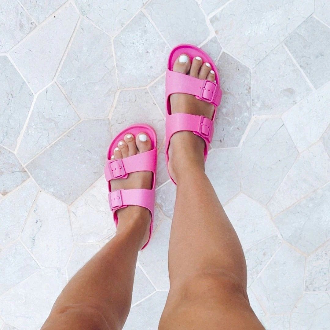 Holster Sundreamer Slide hot pink Damen Sandale