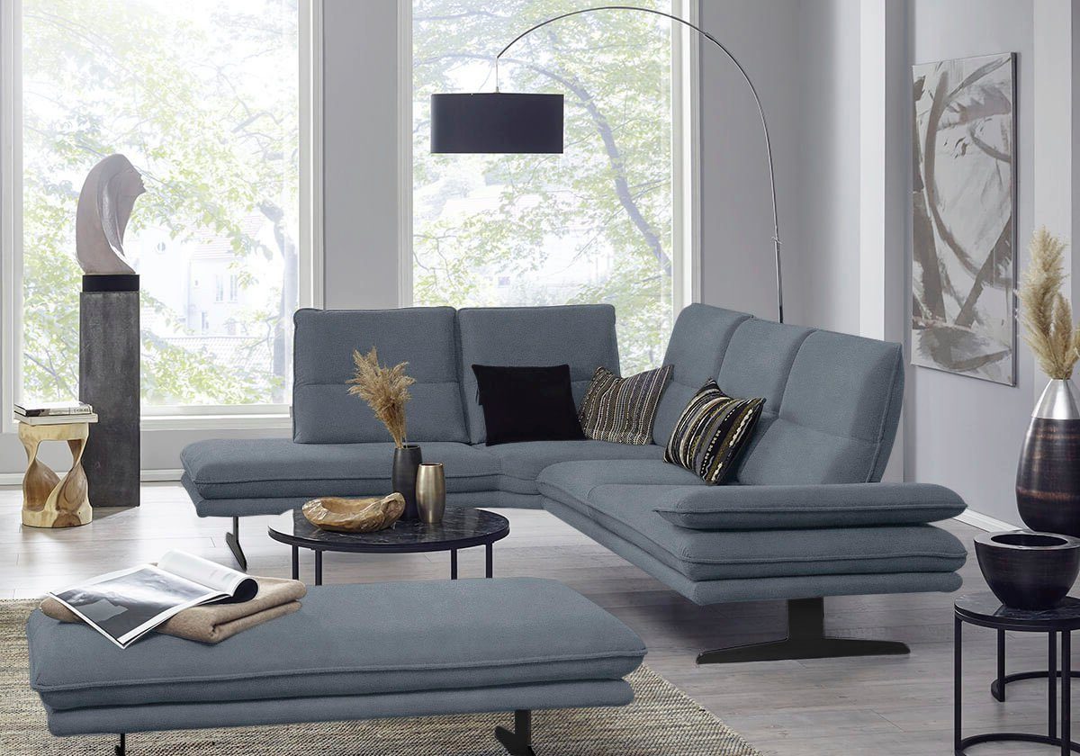 W.SCHILLIG Ecksofa broadway, Designsofa, toller Sitzkomfort, günstig online kaufen