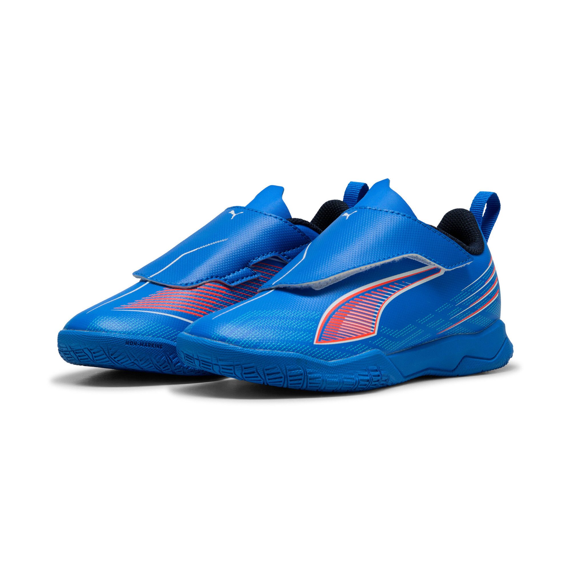 PUMA ULTRA 6 PLAY V IT Jr ULTRA BLUE-PUMA WHITE-GLOWING RED Fußballschuh