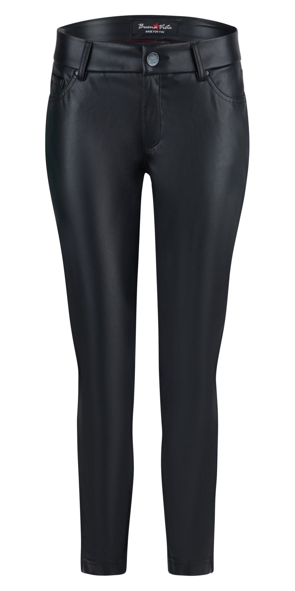 Stretch-Jeans BUENA VISTA ITALY V 7/8 black 2410 B5311 9322.014 - Vegan Leather