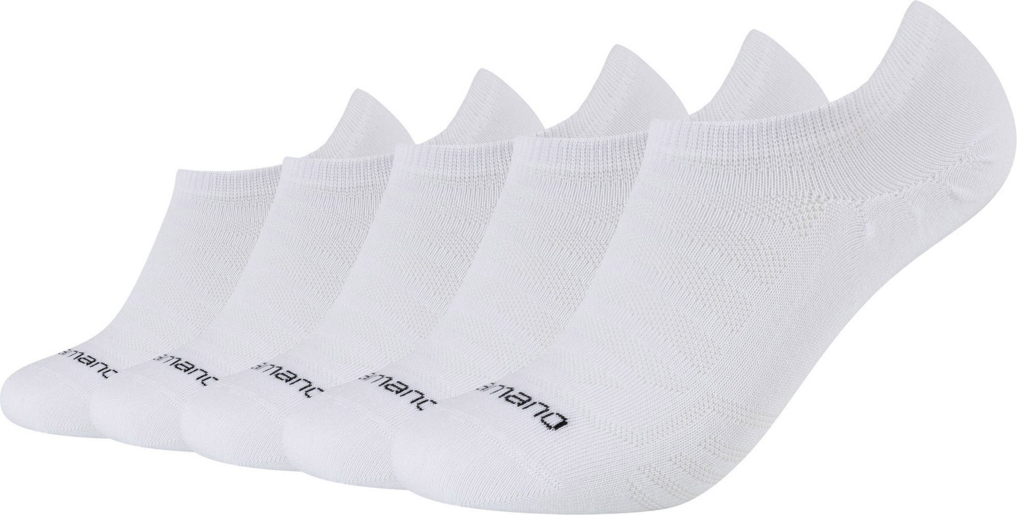 CAMANO Camano Sneakersocken Unisex-Sneaker-Socken 5 Paar Uni