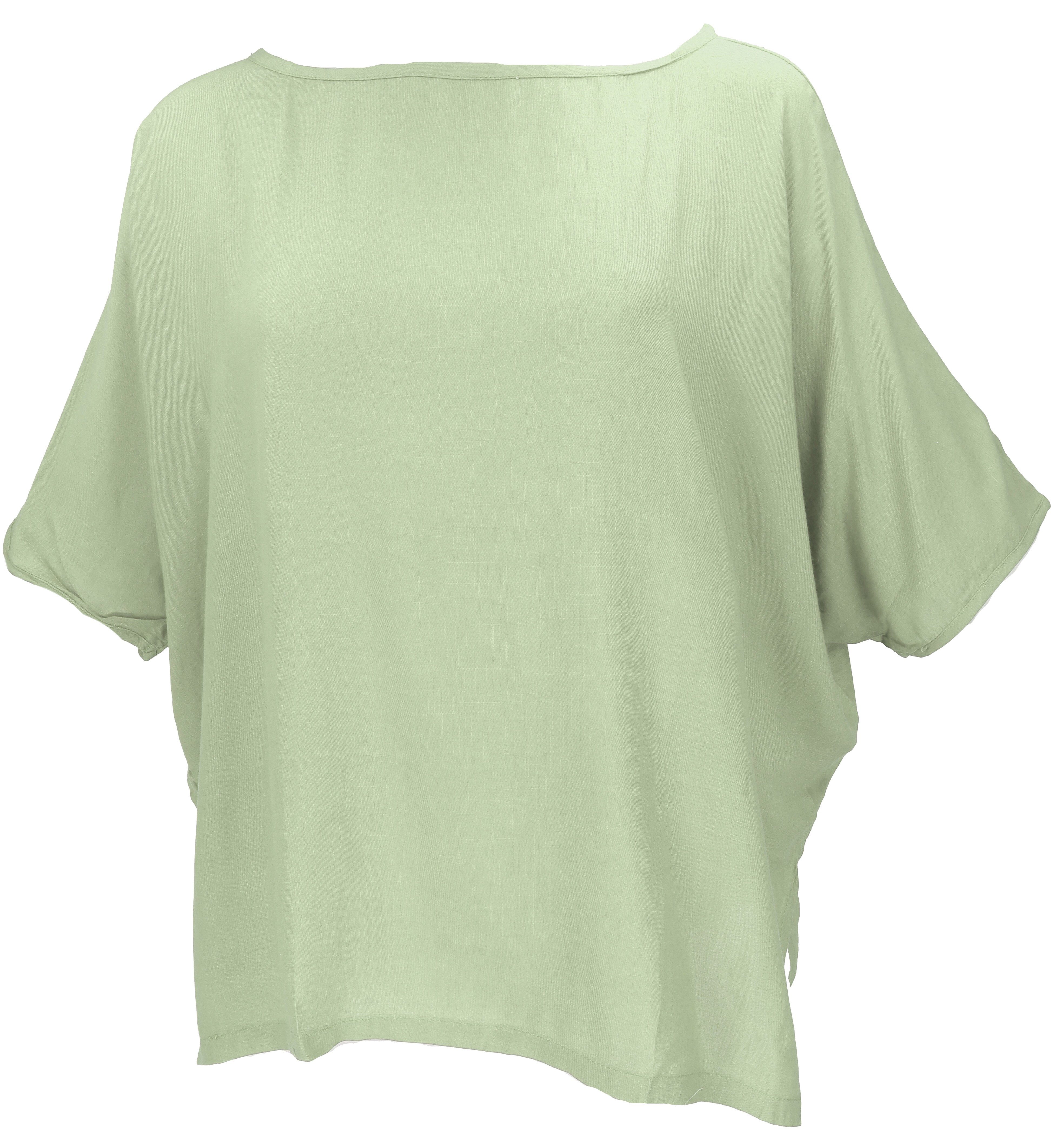 Guru-Shop Longbluse Weites Boho Blusentop mit günstig online kaufen