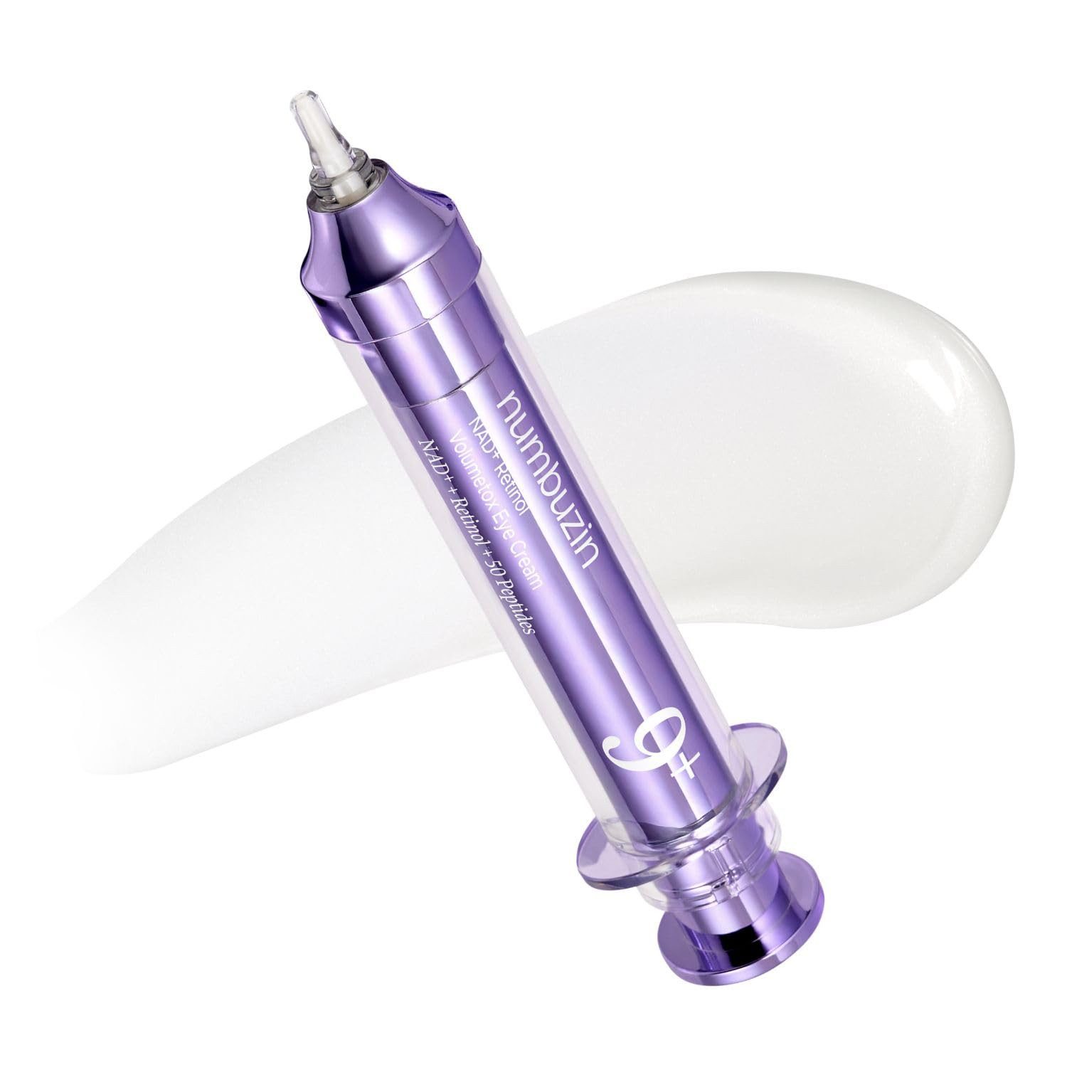 numbuzin Anti-Aging-Augencreme No.9 NAD+ Retinol Volumetox Augencreme 9,8 ml, mit NAD+, Retinol & 50 Peptiden – Anti-Aging, alle Hauttypen