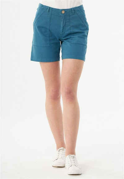 ORGANICATION Shorts Women's Garment Dyed Shorts in Petrol Blue