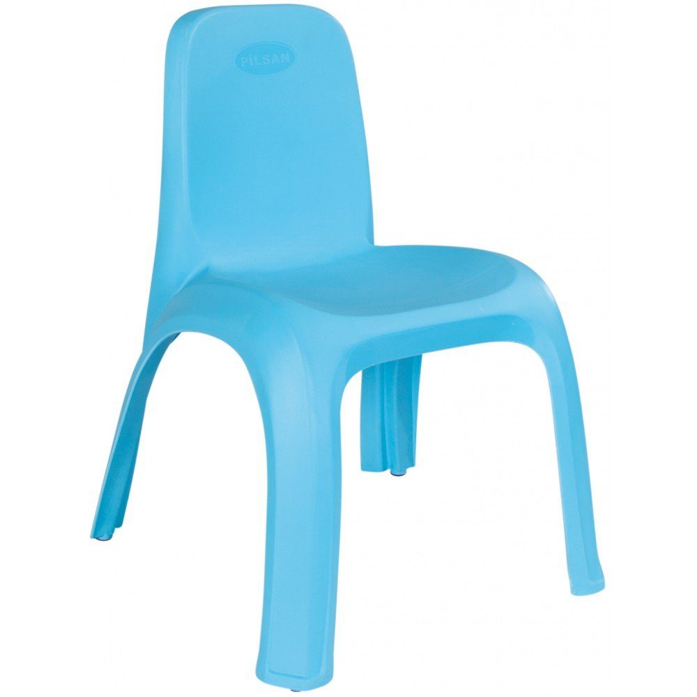 King Pilsan Kinderstuhl 03417, blau 50 kg, Stuhl 3 ab aus Jahren Kunststoff Maximalgewicht