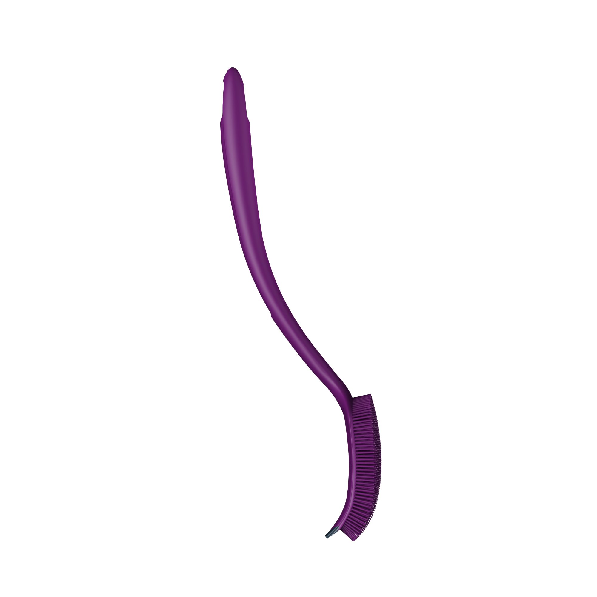 Kochblume Reinigungsbürste Universalbürste 2.0, Farbe: lila, Flaschen, Vasen, Teller, Geschirr, Besteck, Babyflasche, Karaffen, (1-tlg., 1x Universalbürste), Premium-Silikon & BPA frei, hitzebeständig, spülmaschinenfest