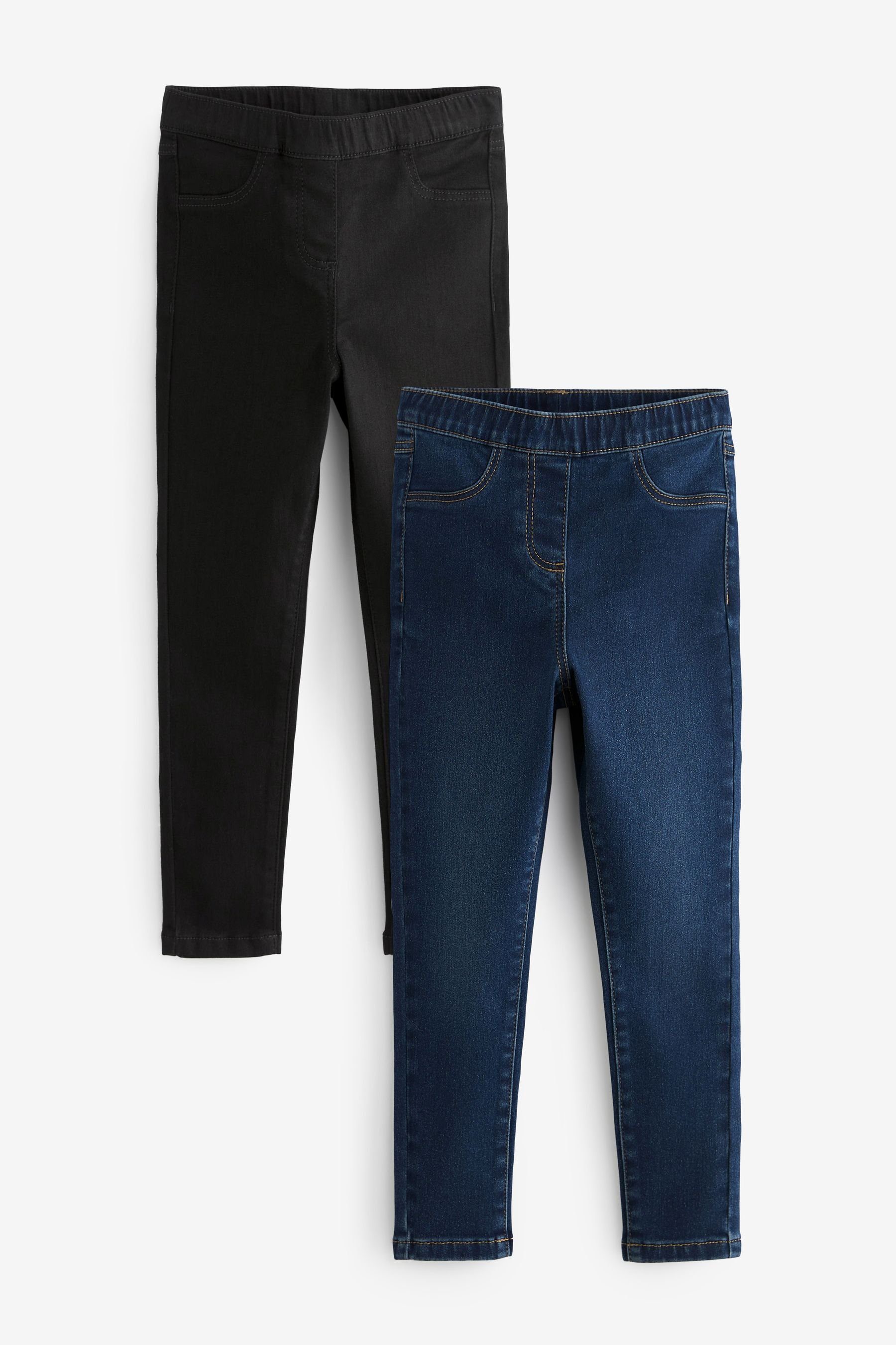 Next Jeansleggings Jeggings, 2er-Pack (2-tlg)