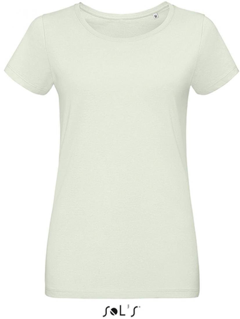 SOLS Rundhalsshirt Damen-Martin Women T-Shirt -155 Jersey; 100% gekämmte Baumw.