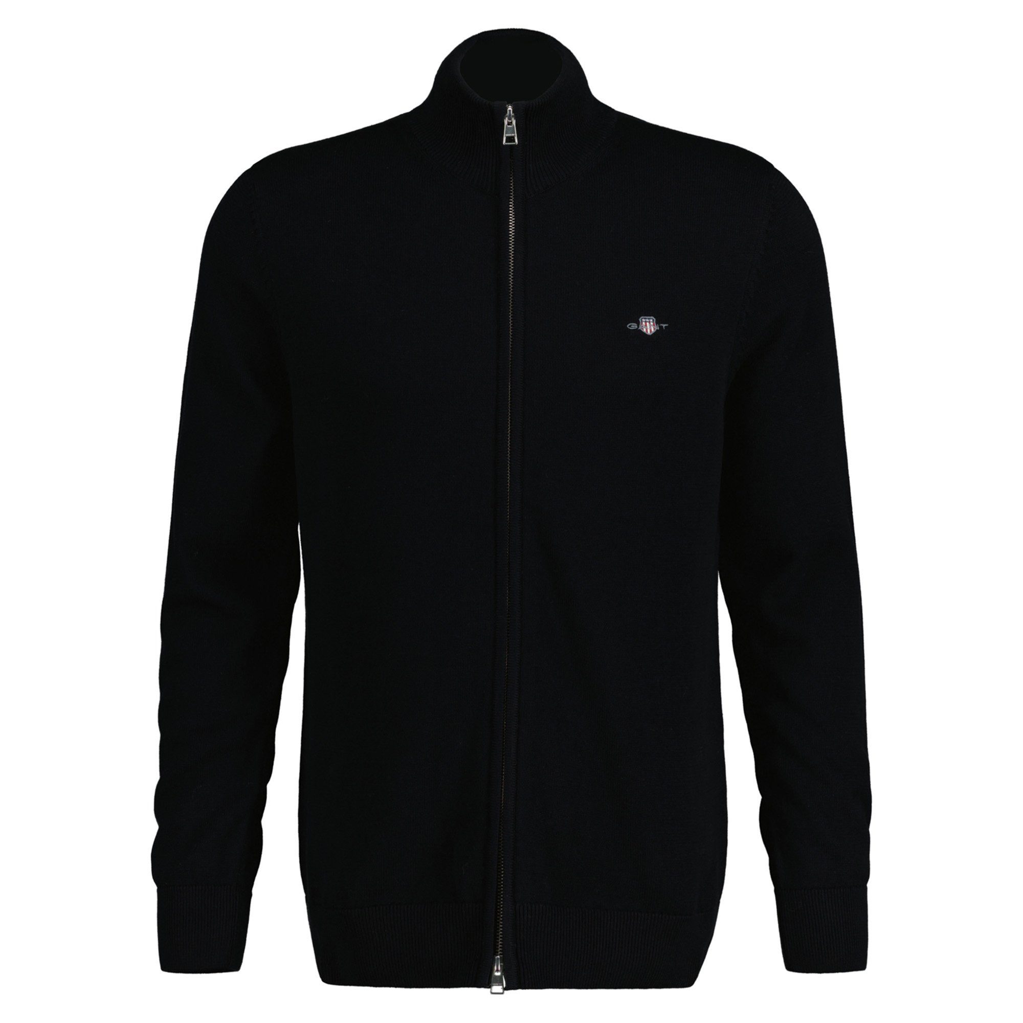 Gant Sweatshirt Herren Strickjacke Baumwolle günstig online kaufen