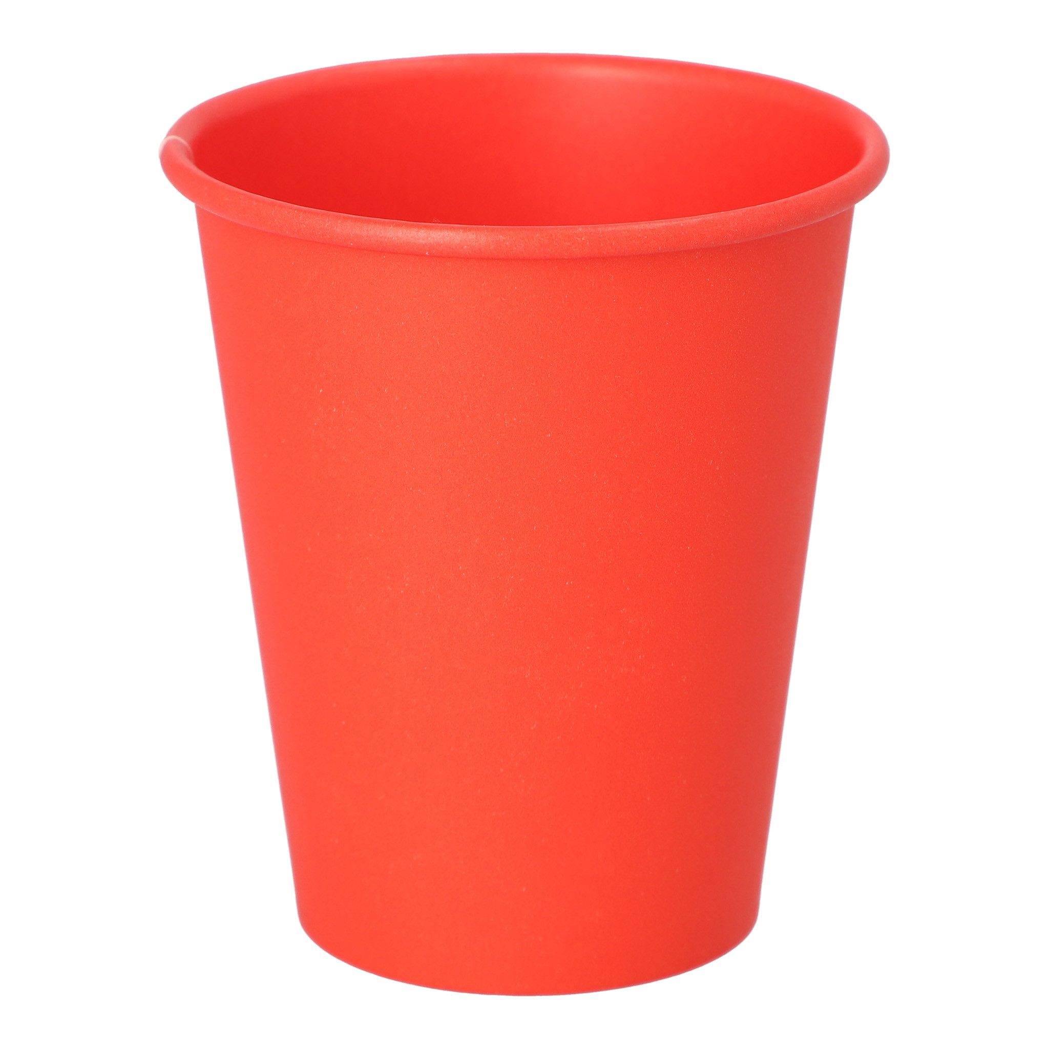 PAPSTAR Becher, Papier, Pappbecher 200ml 50 Stück Rot