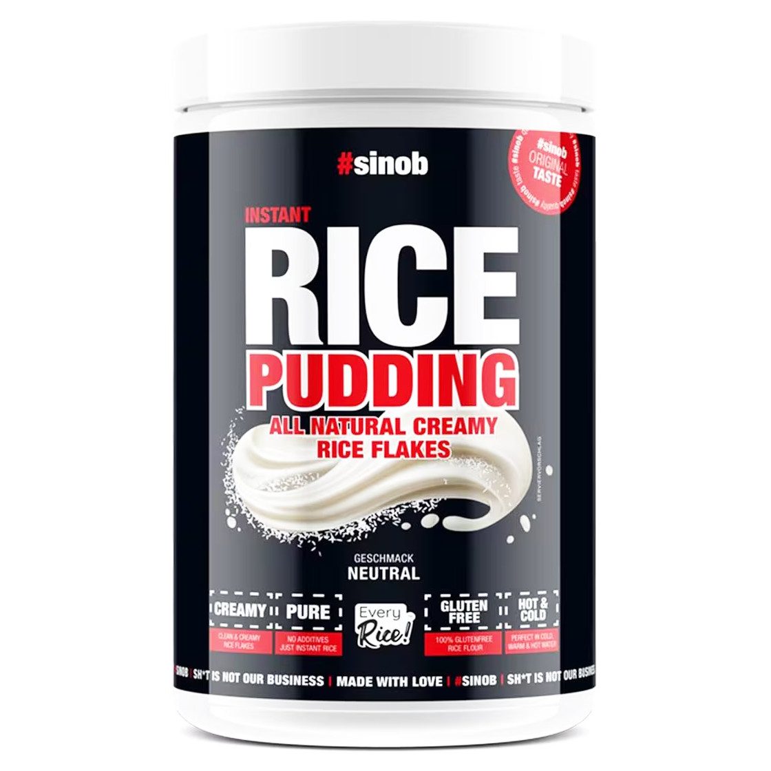 #sinob Tasty Rice Pudding 1000g Pulver, 1000 g