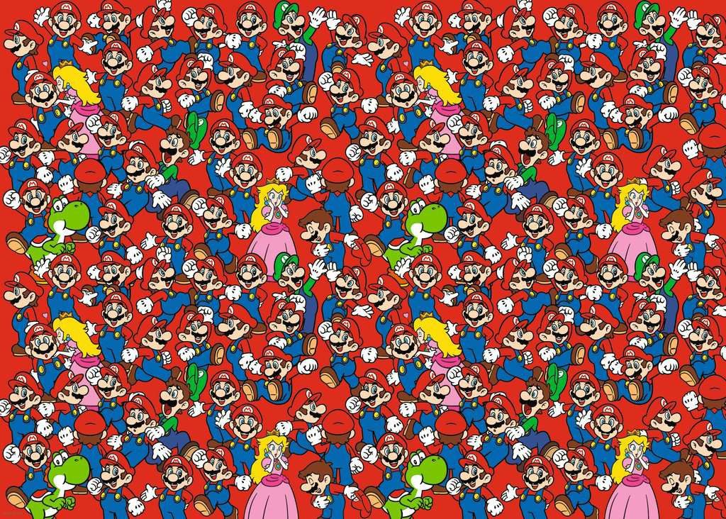 Ravensburger Puzzle Super Mario Bros Challenge 1000 Teile Puzzle, 1000 Puzzleteile, Made in Europe